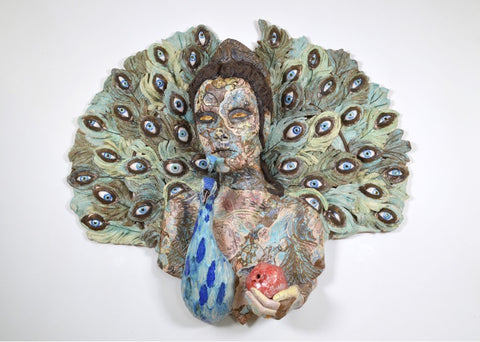 Helen Nottage 'Hera' mixed media 72x77x22cm