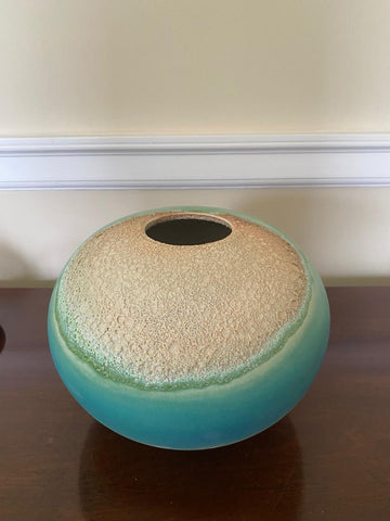 Jon Bull 'Medium coastal sphere' ceramic
