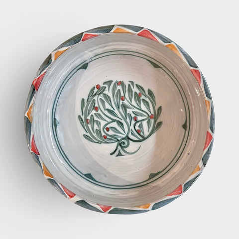 Andrew Hazelden ‘Flat Based Pomegranate Bowl’ ceramic H9cm D30cm