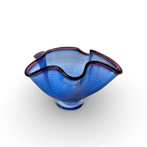 Bob Crooks ‘Small Venetian Bowl’ glass H13cm D21cm