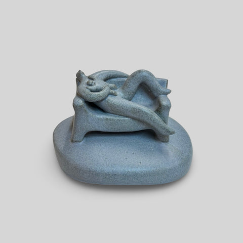 Cat Santos 'Flat Out' ceramic 9x16cm