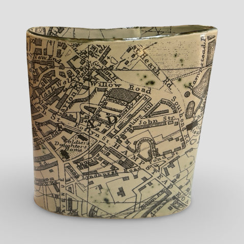 Cat Santos 'Hampstead Vessel' ceramic H23xW20xD12cm