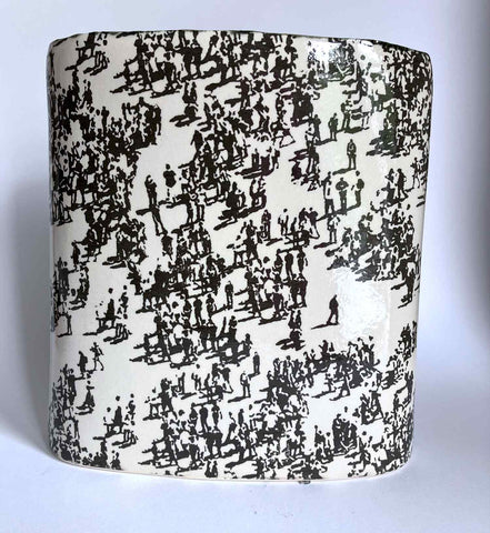 Cat Santos 'People' ceramic 22x9x25cm