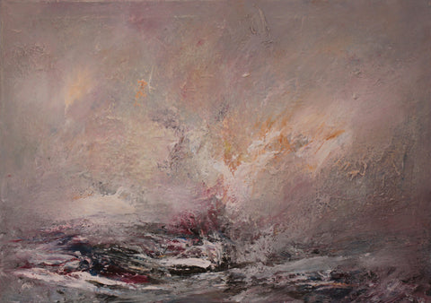 Adrian Walker 'Clear to the Ocean' oil on canvas 60x84cm