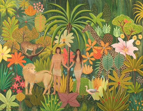 Daphne Stephenson 'Garden of Eden' unframed limited edition of 50 print