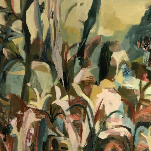 Dana Finch 'Tanglewood' oil on canvas 80x80cm
