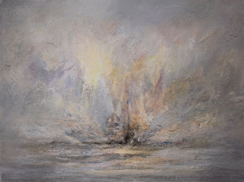 Adrian Walker 'Despedida, Galeón Andalucia' oil on canvas 60x80cm