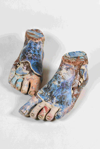 Helen Nottage 'Blossom Feet' 9x18x22cm
