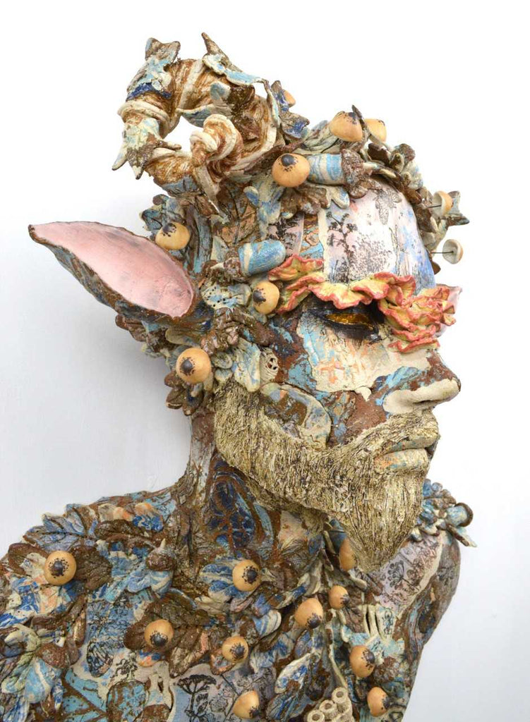 Helen Nottage 'Pan' ceramic 58x46x23cm