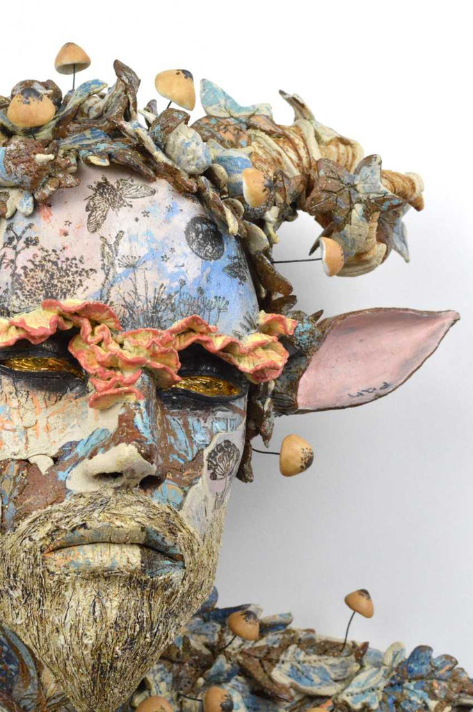 Helen Nottage 'Pan' ceramic 58x46x23cm