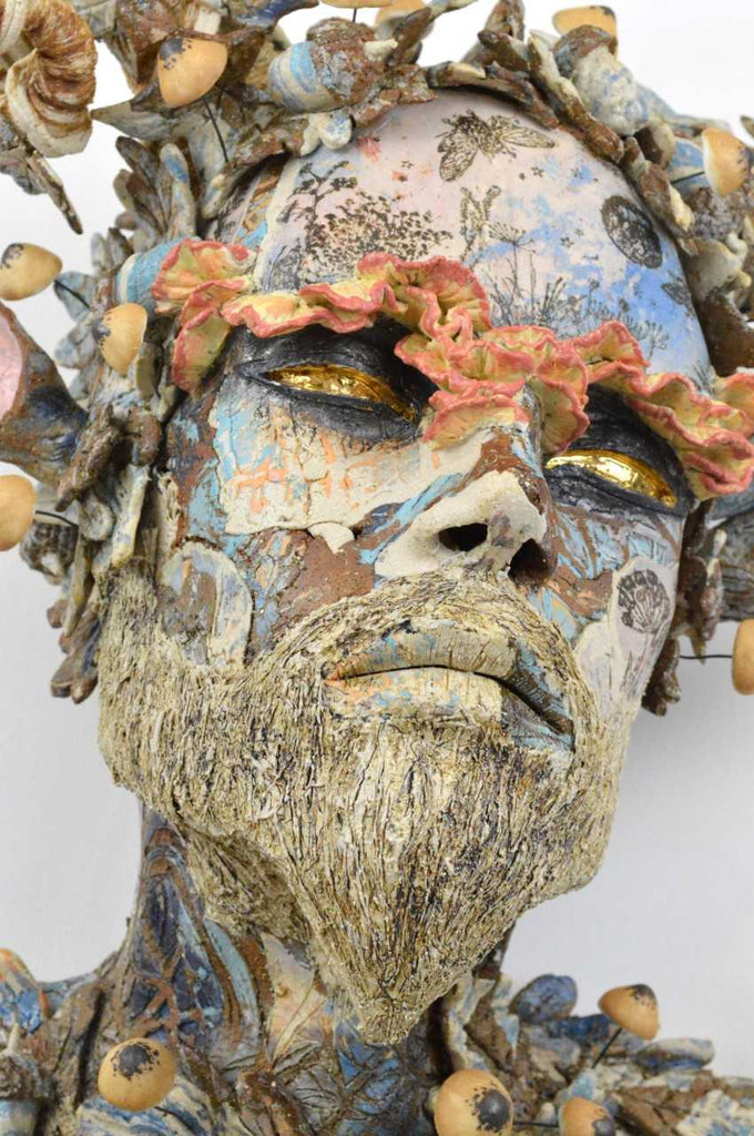 Helen Nottage 'Pan' ceramic 58x46x23cm