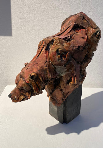 Brendan Hesmondhalgh 'Bear I' stoneware