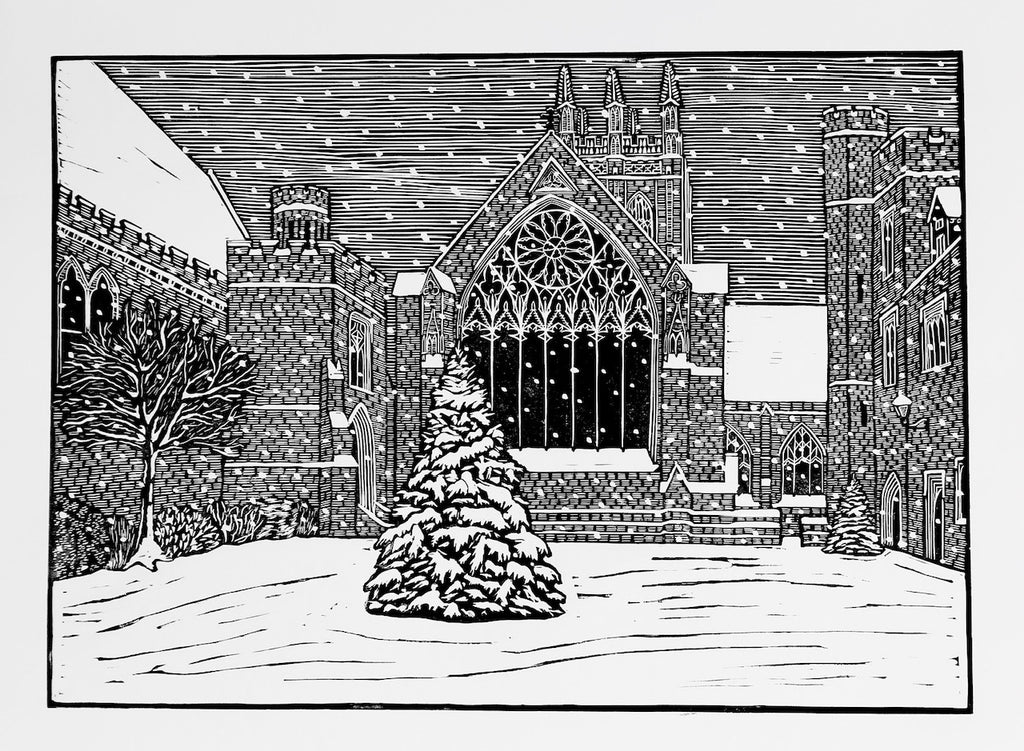 Limited edition linocut by Jenny Dingwall, available to purchase at Iona House Gallery in-store and online.