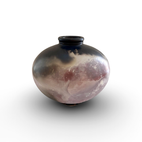 Jon Bull 'Moon Jar' ceramic H25cm x D28cm