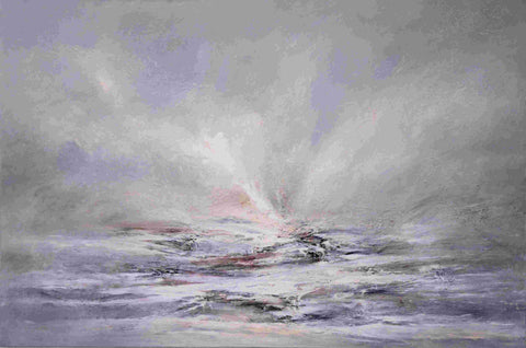 Adrian Walker 'Kara Sea, cold beauty' 100x150cm oil on canvas