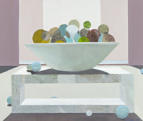 Pierre Clement 'Matin' oil on canvas 61x76cm