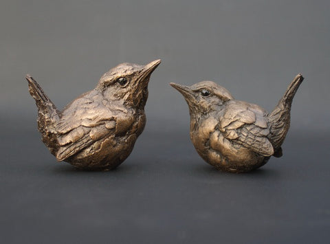 Simon Griffiths 'Wren' cold cast bronze