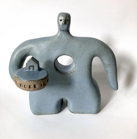 Cat Santos 'My Home is You' ceramic 19x19x13cm