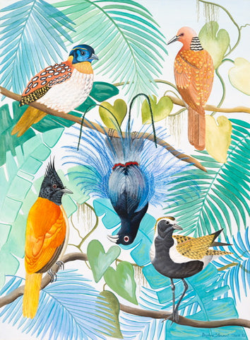 Daphne Stephenson 'Birds of Paradise' limited edition print