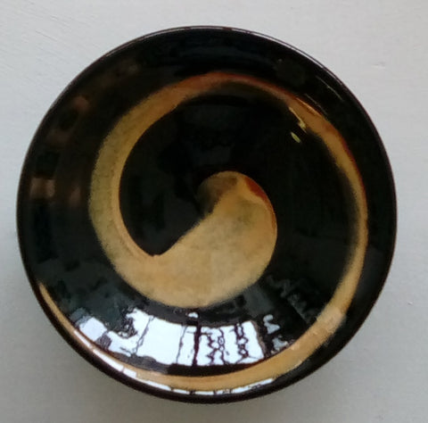 Françoise Dufayard 'Shallow Dish' ceramic 14cm diameter