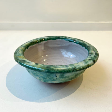 Landa Zajicek ‘Shoreline Bowl’ twice glazed earthenware Diameter: 12cm