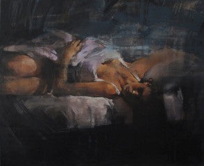 Yara Damián ‘Resting’ 100 x 81cm oil on linen