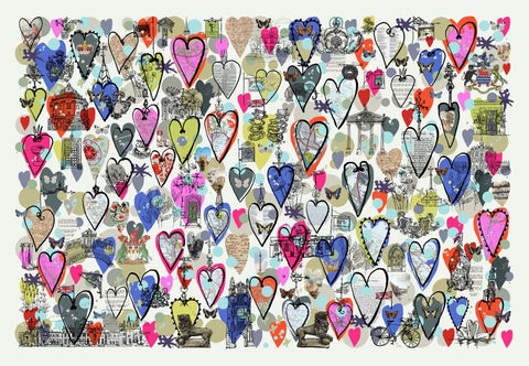 Kirsten Jones 'Love Woodstock' print 42x59cm