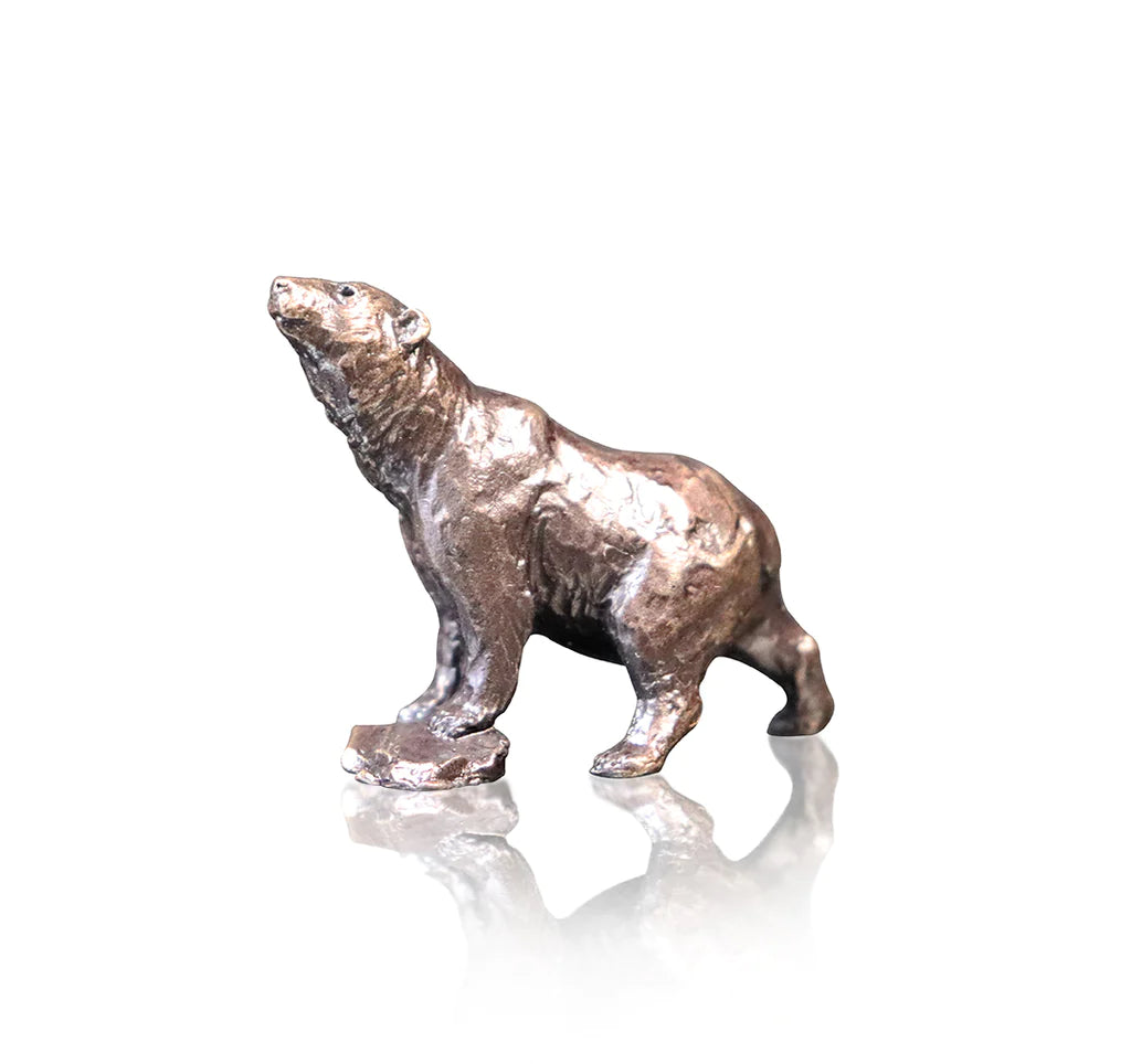 Butler & Peach ‘Polar Bear’ bronze 3x4x2.2cm