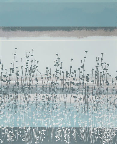 Anne Skinner RSW 'Over the River' screenprint, edition of 12 44x35cm (63x55cm)
