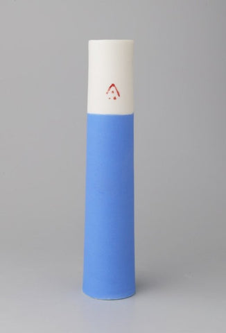 Ali Tomlin ‘French blue Stem Vase’ (AT37) ceramic H14xD3cm