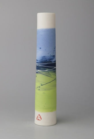 Ali Tomlin ‘Pansy Stem Vase’ (AT41) ceramic H14.5xD3cm