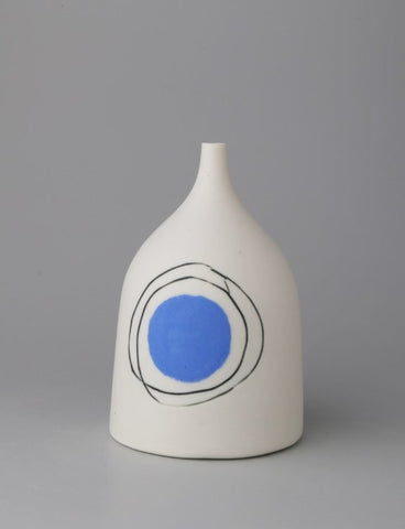 Ali Tomlin 'Blue Dot Bud Vase’ (AT58) ceramic