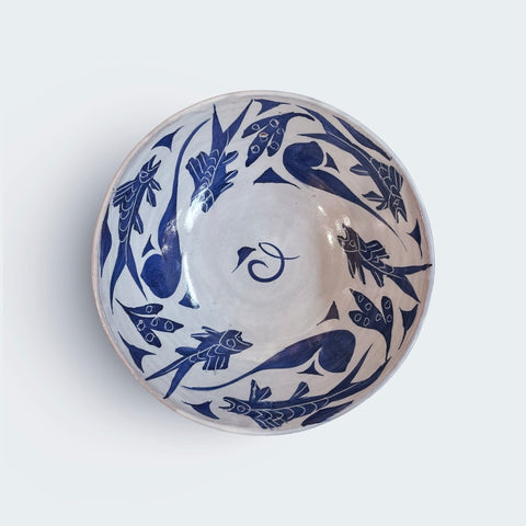 Andrew Hazelden ‘Fish Serving Bowl’ ceramic H8cm D21cm