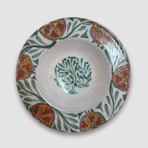 Andrew Hazelden 'Pomegranate Tondino' ceramic H7xD36cm