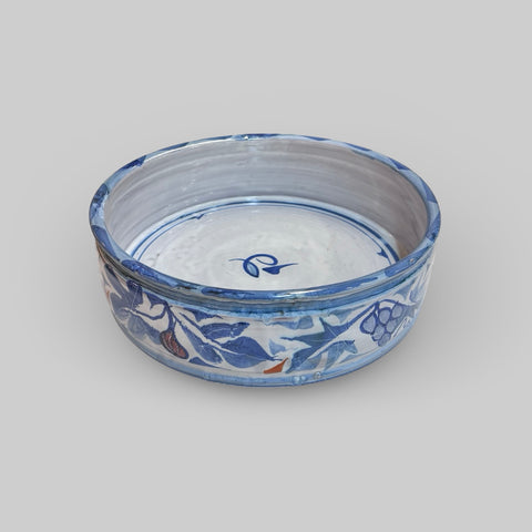 Andrew Hazelden 'Vine & Fig Flat Based Bowl' ceramic H9xD31cm