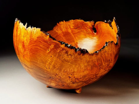 Angus Clyne 'Burr Elm Bowl' No 21 47x30cm