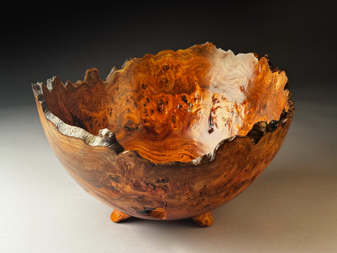 Angus Clyne 'Burr Elm Bowl' No 88 37x24cm
