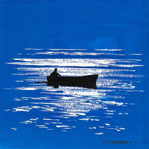 Anthony Barber 'Evening Light' limited edition print of 195 17.5x17.5cm (unframed)