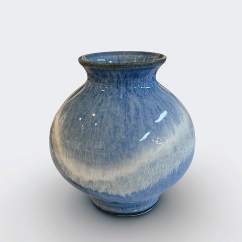 Arlene Ramage ‘Seascape Moon Jar’ ceramic H18cm D16cm