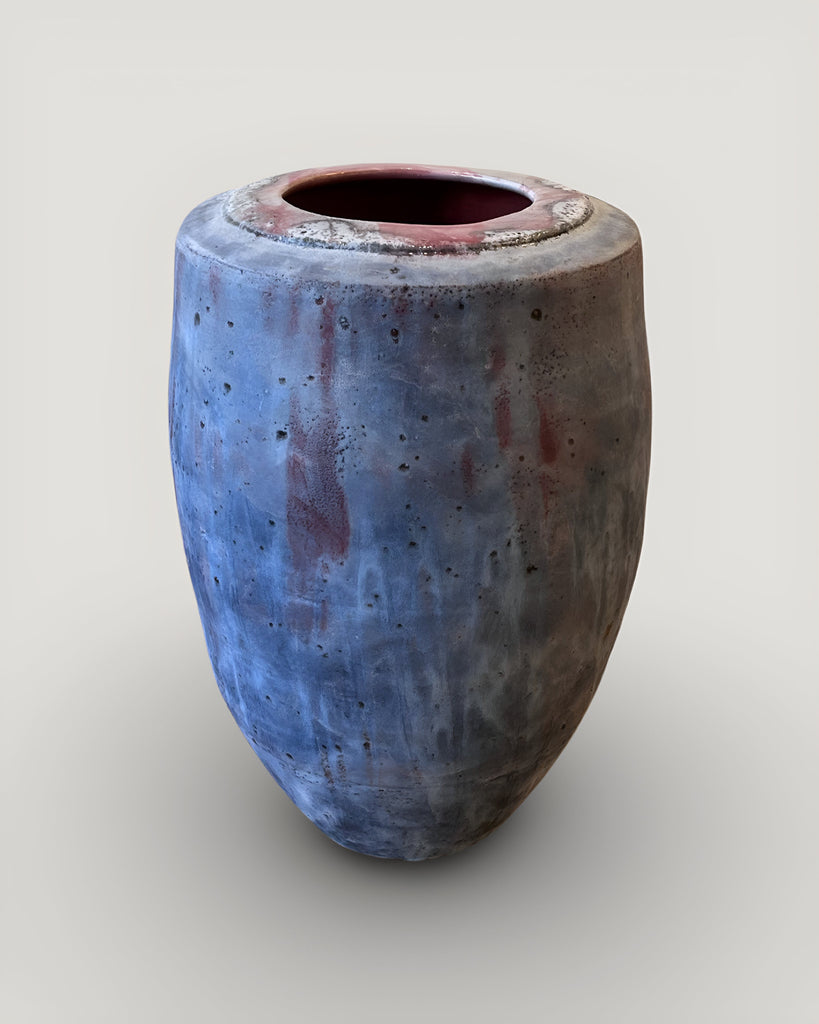Original ceramic pot by Bill Gowans, available to purchase at Iona House Gallery in-store and online.
