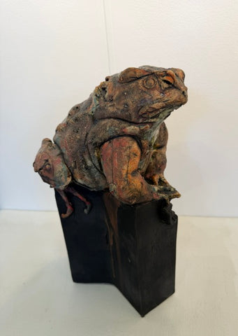 Brendan Hesmondhalgh Toad Stoneware H35 x W23cm