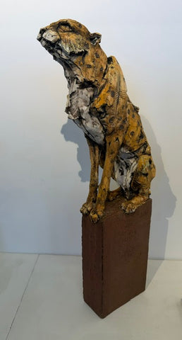 Brendan Hesmondhalgh ‘Large Cheetah’ H70 x W28cm