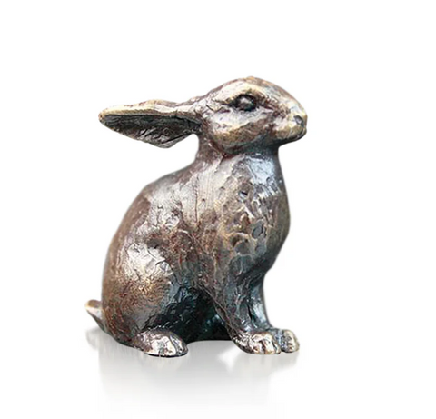 Butler & Peach 'Bunny' bronze H2.3xW2.3xD1.5cm