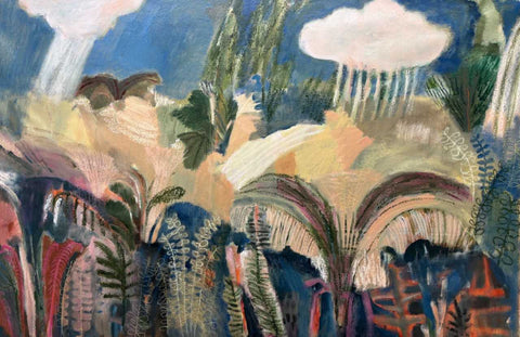 Dana Finch 'A Change in the Weather' oil on canvas 100x150cm