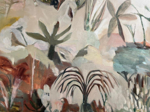 Dana Finch 'Desert Meditation' oil on canvas 80x100cm