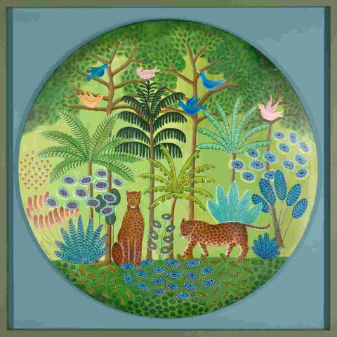 Daphne Stephenson 'Day Dreams' 90x90cm acrylic on canvas