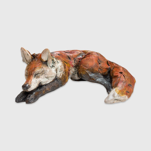 David Cooke 'Fox' ceramic H7xW19xD13cm