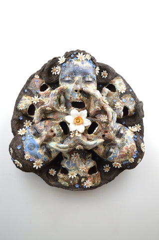 Helen Nottage 'Echo' ceramic 46x46x18cm