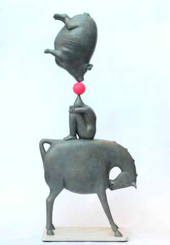 Eoghan Bridge 'Over the Top' ceramic