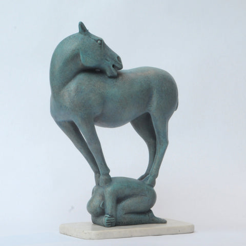 Eoghan Bridge 'Role Reversal' ceramic H27xW10xL21cm